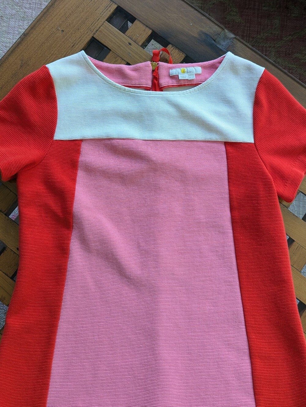 Ottoman Ponte Shift Dress - Picture 3 of 6